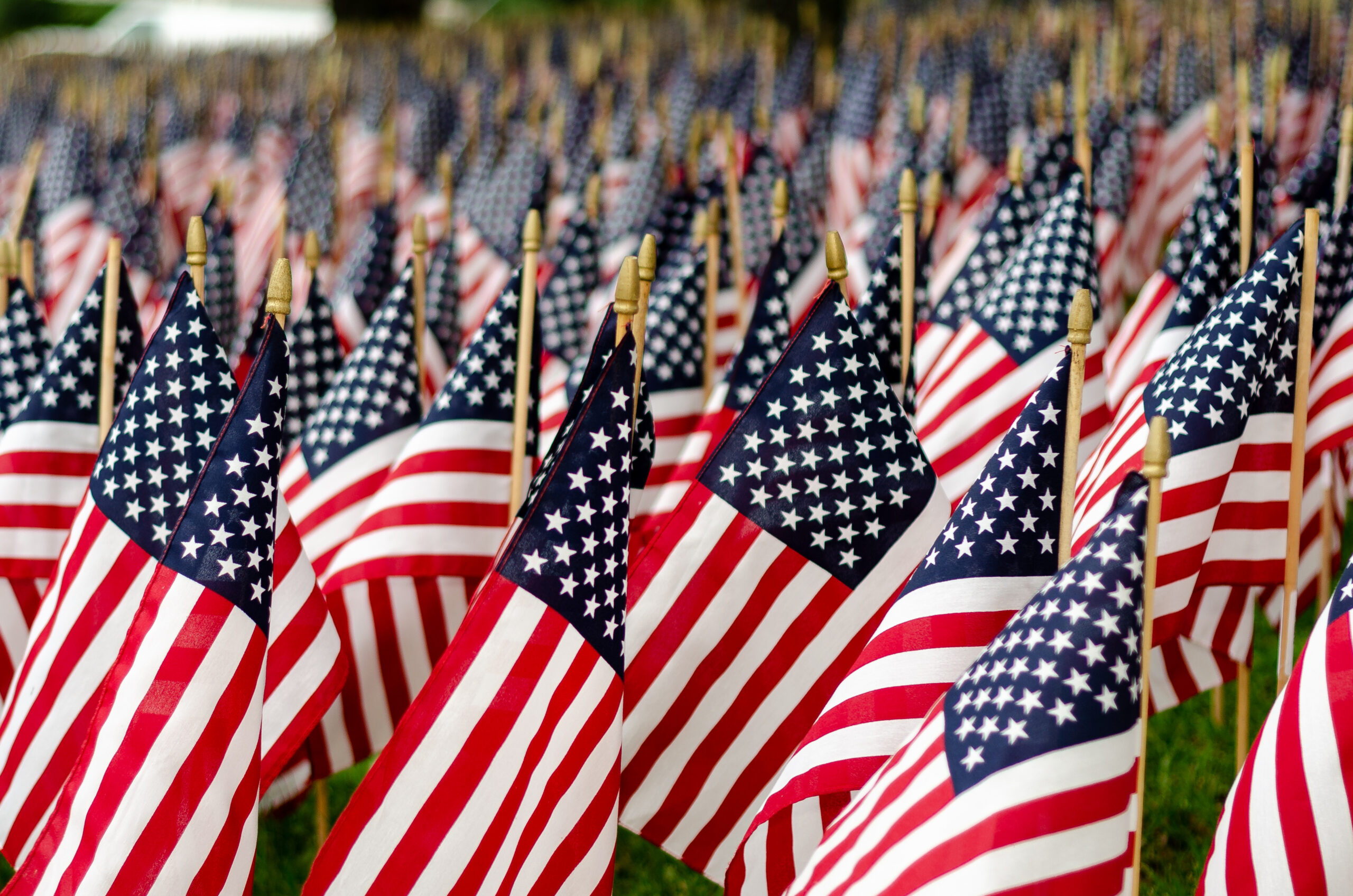 Memorial Day American flag